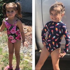 3t swim bundle with matching flip flops